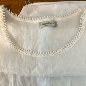 White Linen Women’s Top